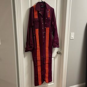 adidas x IVY PARK jumpsuit in maroon